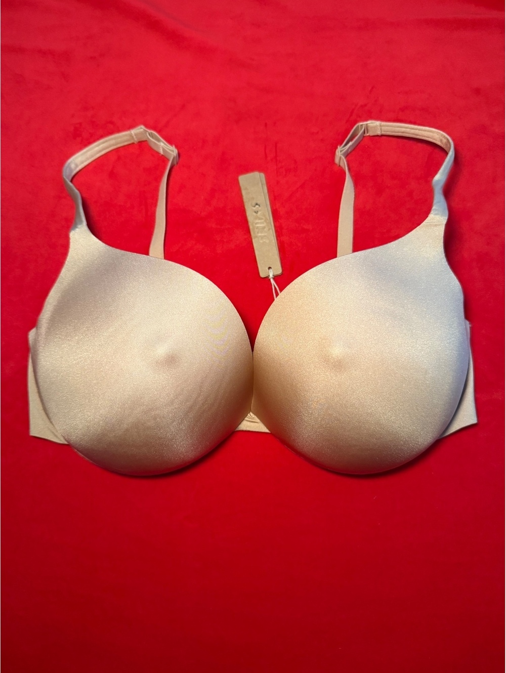 Skims Ultimate Nipple Push Up Bra Color Clay Size 34DD